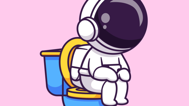 Ilustrasi buang air besar