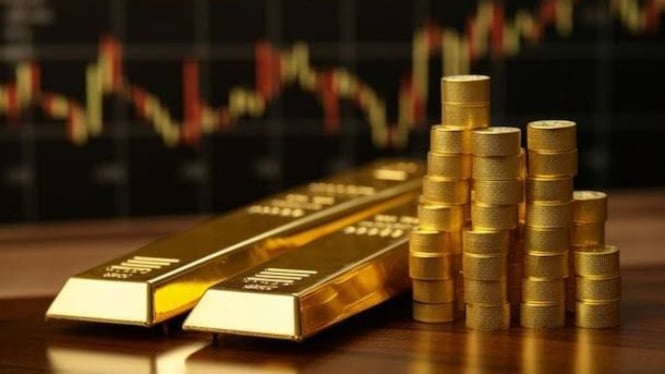 Ilustrasi investasi emas