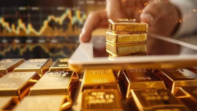 Ilustrasi investasi emas
