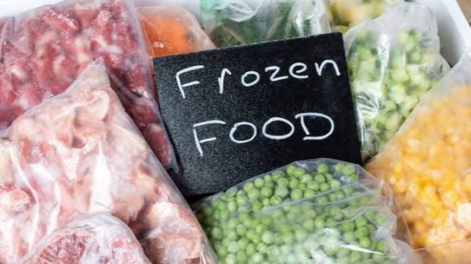 Ilustrasi frozen food