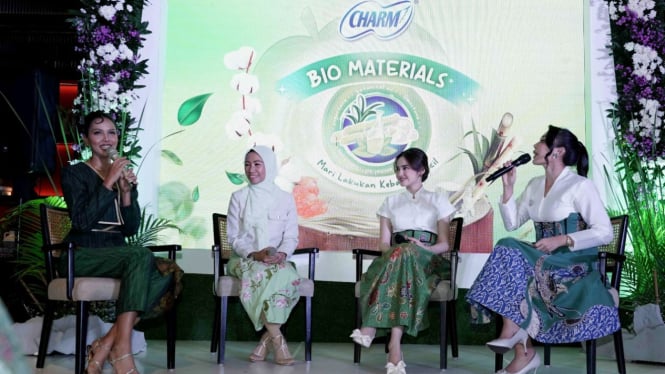 Peluncuran CHARM Daun Sirih Bio Materials Organic Cotton Type