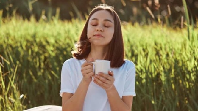 Ilustrasi menjalani slow living