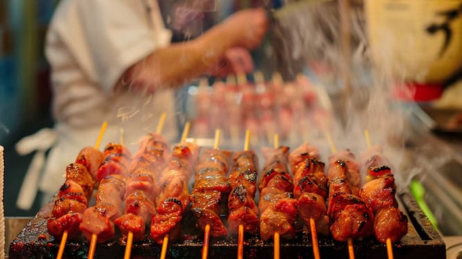 Ilustrasi sate