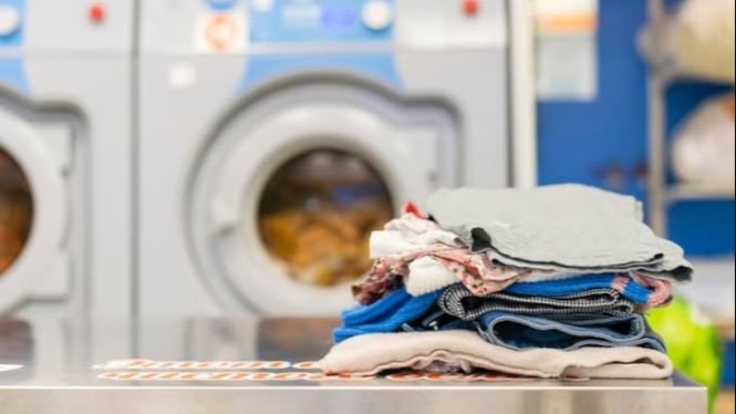Ilustrasi bisnis laundry kiloan