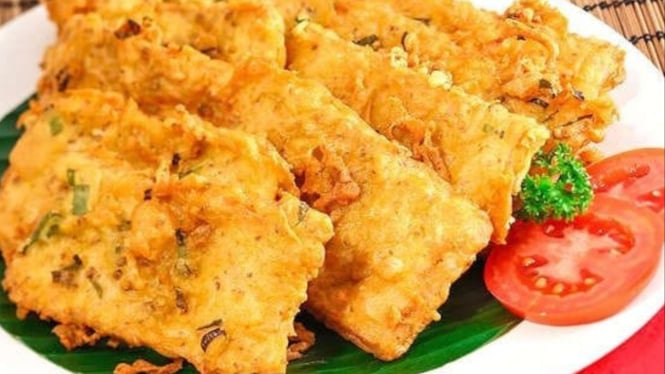 Ilustrasi tempe goreng