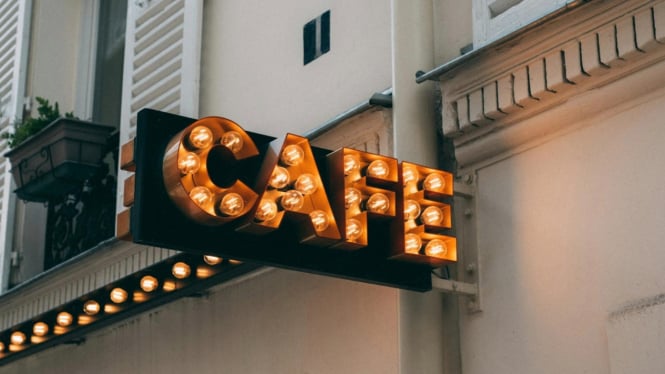 Ilustrasi cafe
