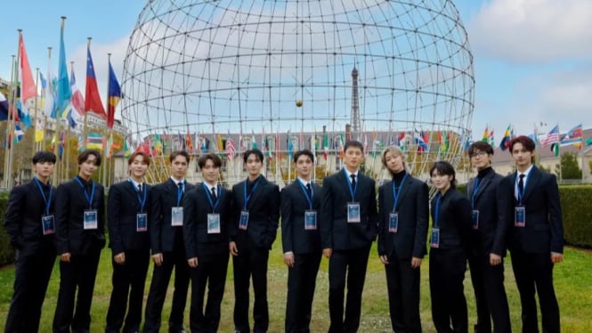 SEVENTEEN di UNESCO Youth Forum.