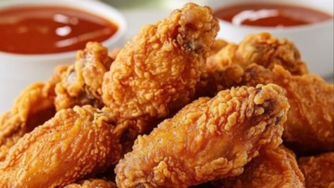 Ilustrasi Chicken Wings