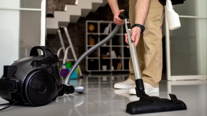 Ilustrasi Vacuum Cleaner
