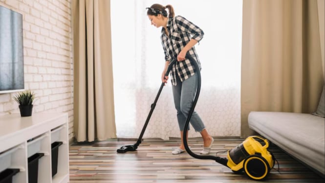 Ilustrasi Vacuum Cleaner