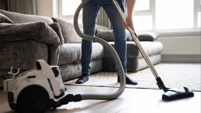 Ilustrasi Vacuum Cleaner
