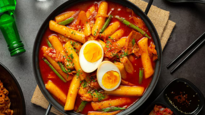 Ilustrasi Tteokbokki