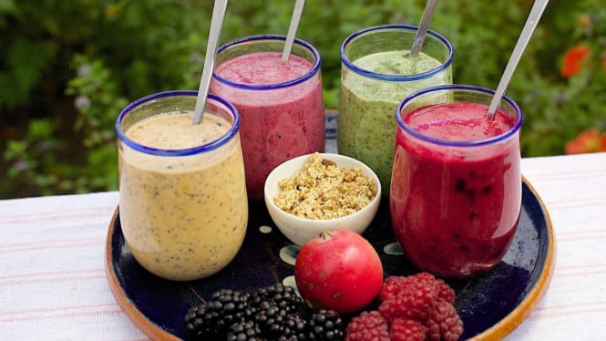 Ilustrasi smoothie
