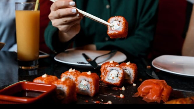 Ilustrasi Sushi