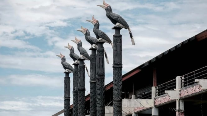 Rumah Radakng Kalimantan