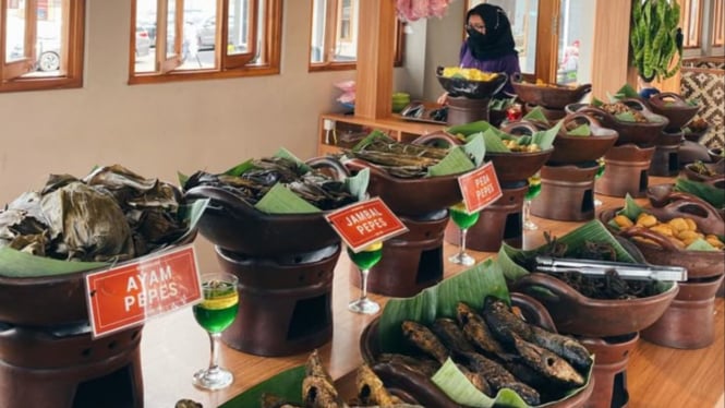 Ilustrasi makanan sunda