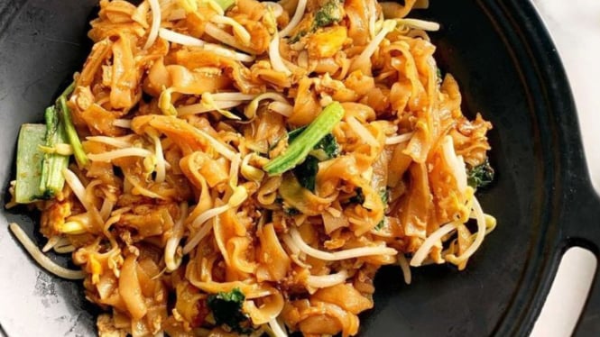 Ilustrasi kwetiau goreng
