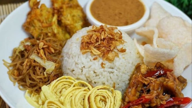 Ilustrasi nasi uduk