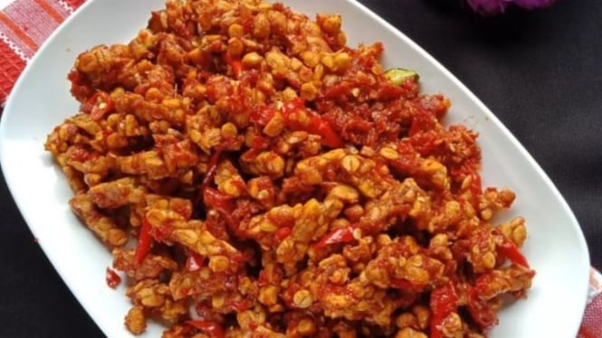 Ilustrasi orek tempe