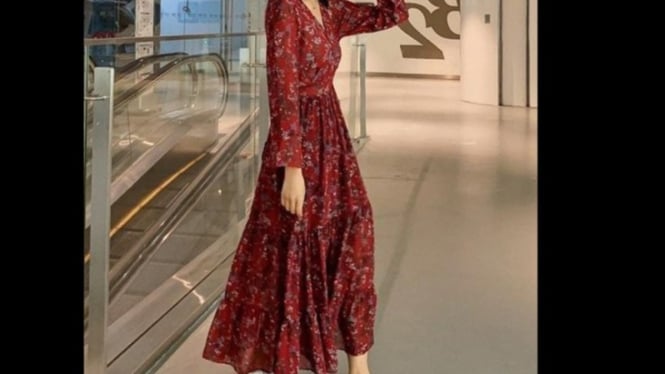 Midi Dress Flowly
