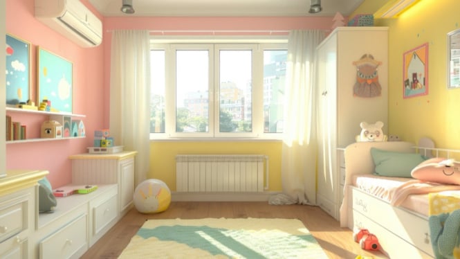 Kamar warna warni