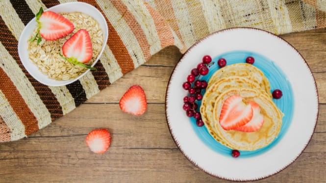 Pancake gandum