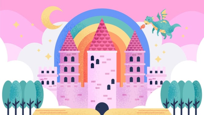 Ilustrasi dongeng