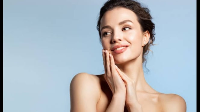 Ilustrasi flawless makeup