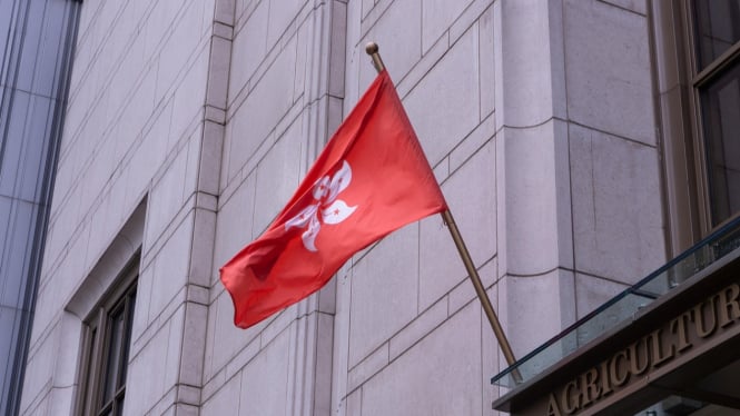 Bendera Hong Kong