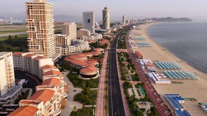 Wonsan Kalma Korea Utara