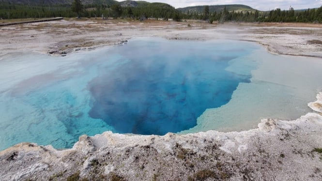 Ilustrasi hot spring