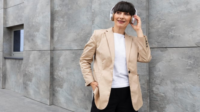 smart casual look
