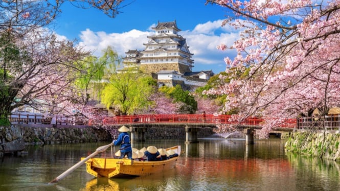 Ilustrasi suasana Jepang