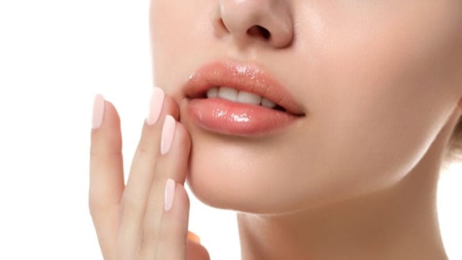 Ilustrasi bibir sehat