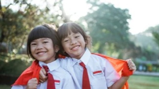 Ilustrasi anak SD