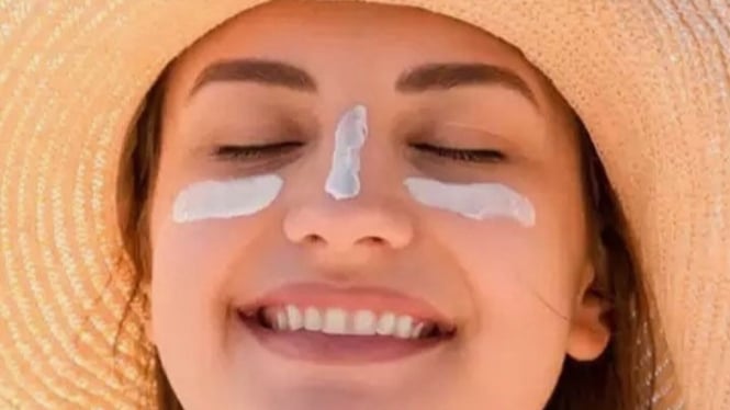 Ilustrasi sunscreen.