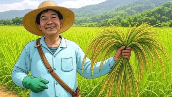 Ilustrasi petani