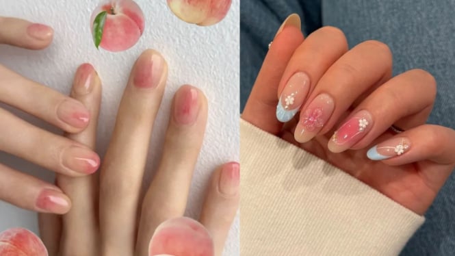 Ilustrasi Nail Art ala Korea