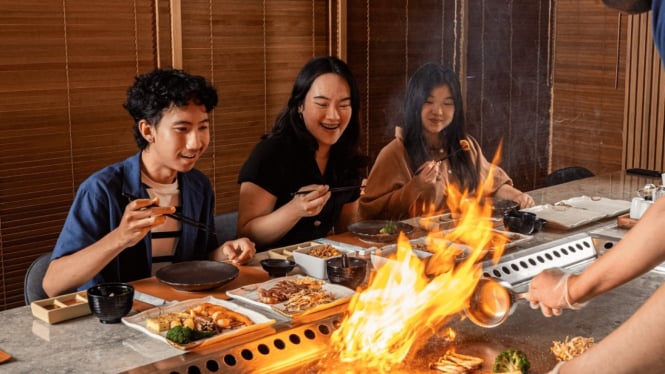 Ilustrasi Restoran Teppanyaki