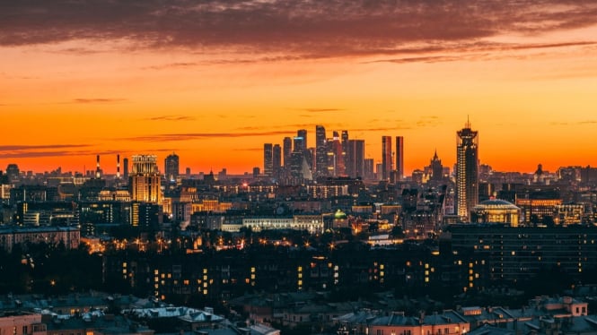 Ilustrasi city light