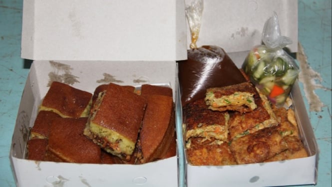 Ilustrasi martabak dan terang bulan