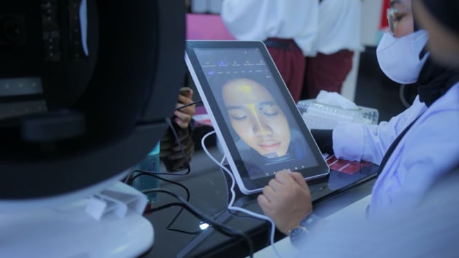 Ilustrasi AI di bidang kecantikan