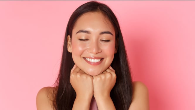 Ilustrasi Kulit Glowing ala K-Beauty