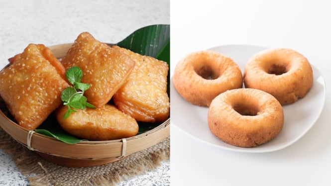 Ilustrasi Odading dan Donat