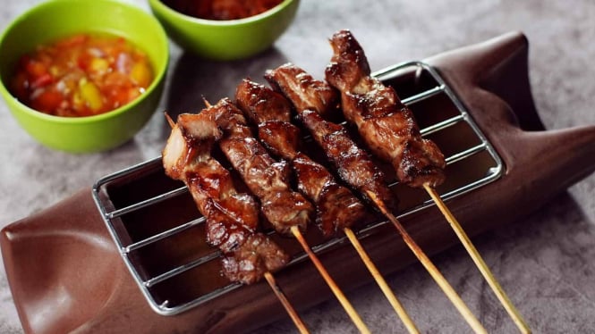 Ilustrasi sate