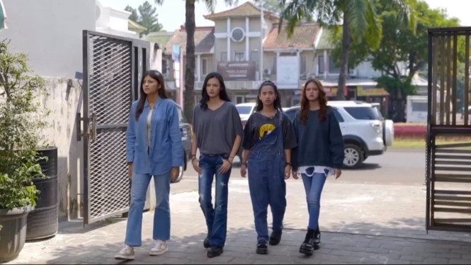 Ilustrasi Street Style Edgy Cast Asmara Gen Z