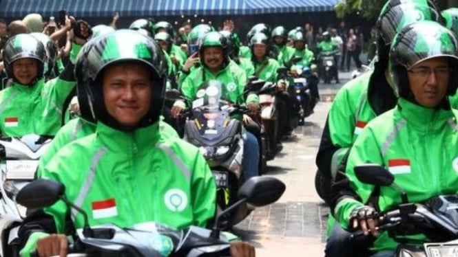 Ilustrasi Ojek Online