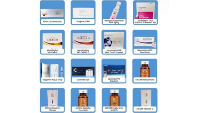 16 produk kecantikan ilegal yang dirilis BPOM