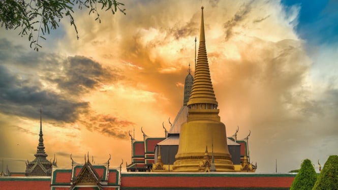 Kuil di Bangkok Thailand