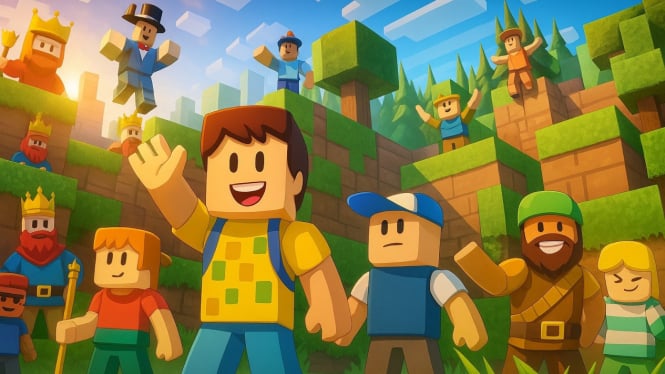 Ilustrasi game Roblox